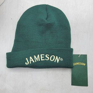 Jameson Adults Green Beanie Hat Winter Warm Casual Outdoors Comfort Lightweight